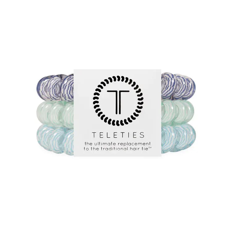 Teleties Hair Ties Totally Turquoise Teleties