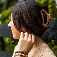 Teleties Open Caramel Hair Clip Teleties