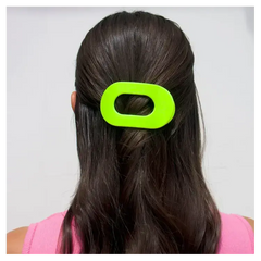 Teleties Round Flat Hair Clip Summer Brights Collection - Large Teleties