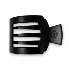 Teleties Square Flat Jet Black Hair Clip Teleties