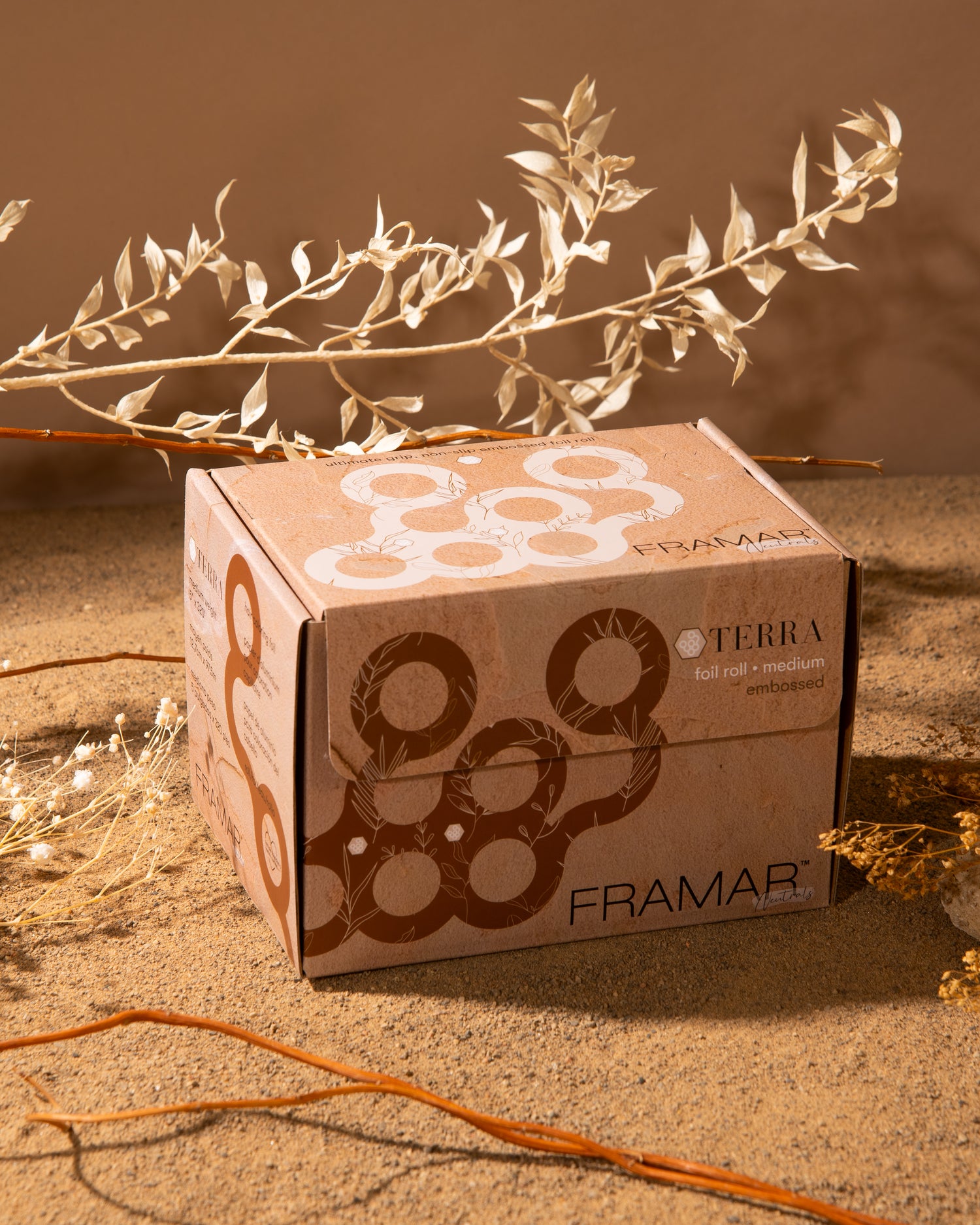 Framar Terra Embossed Foil Roll 320 Feet