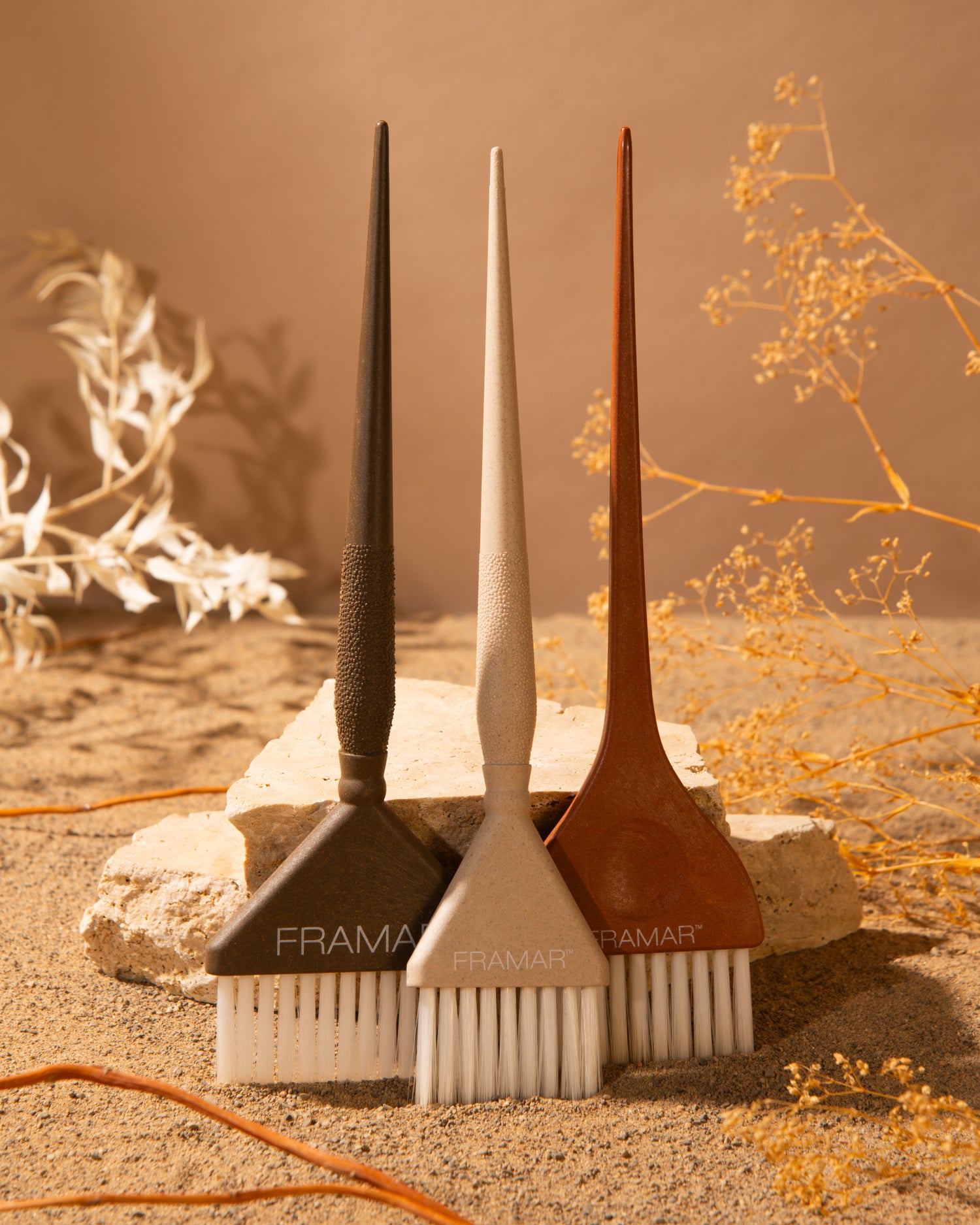 Framar Terra Wheat Fibre Brush Family Pack