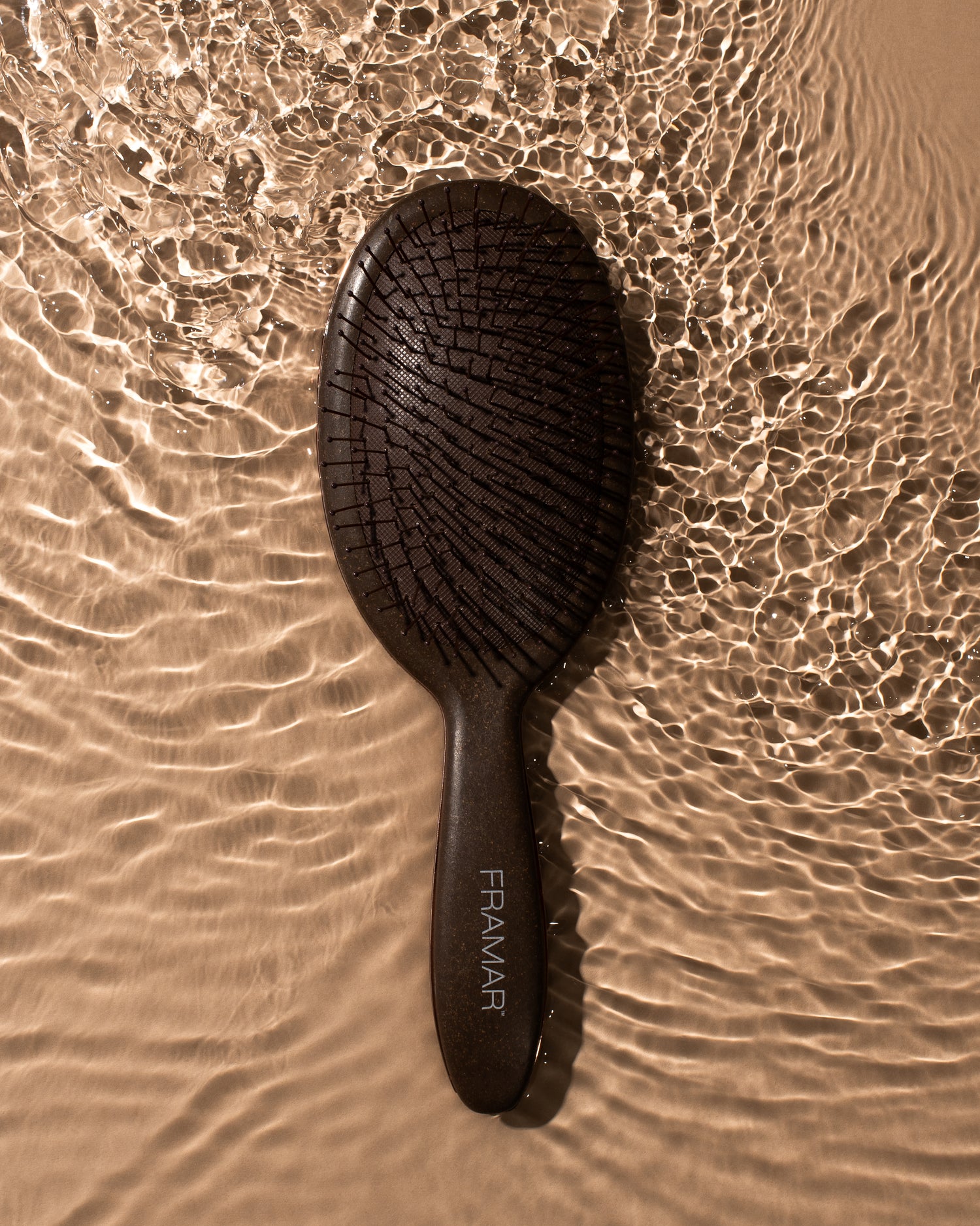 Framar Terra Wheat Fibre Detangle Brush Earth