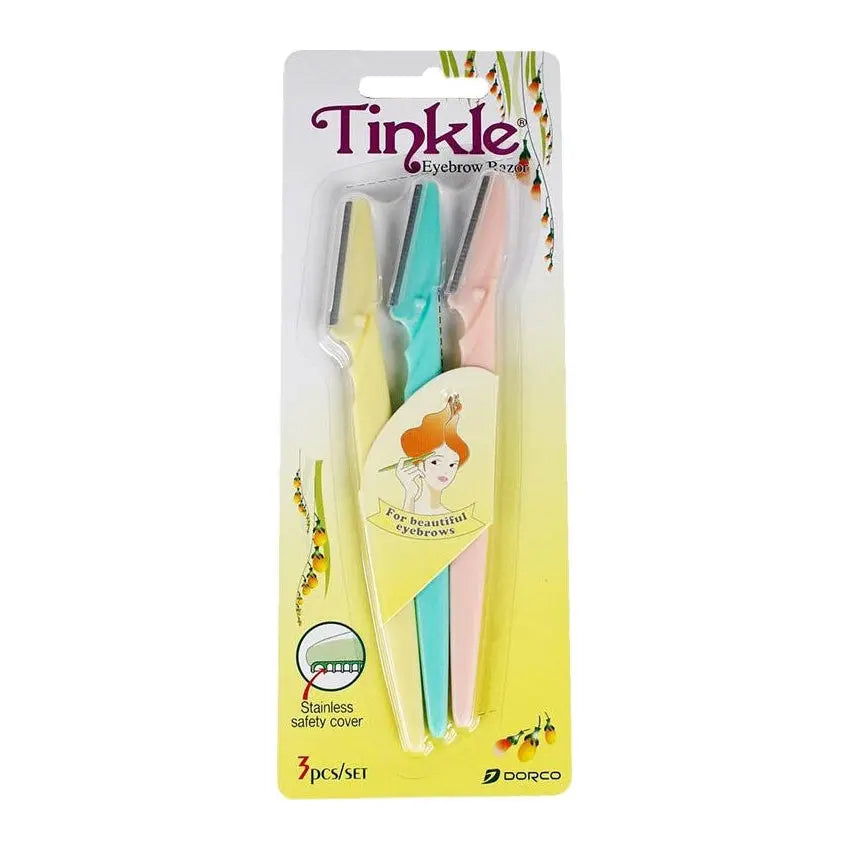 Tinkle Eyebrow Shaping Razors PinkPro Beauty Supply