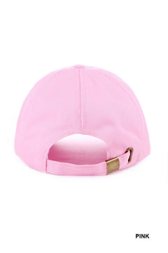 ZenanaChenille Patch Mama Cap - Ash Pink - PinkPro Beauty Supply