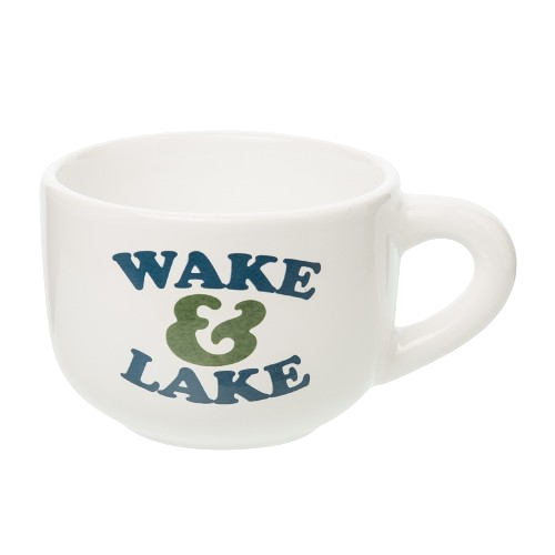 Large Gift Mug - Wake & Lake