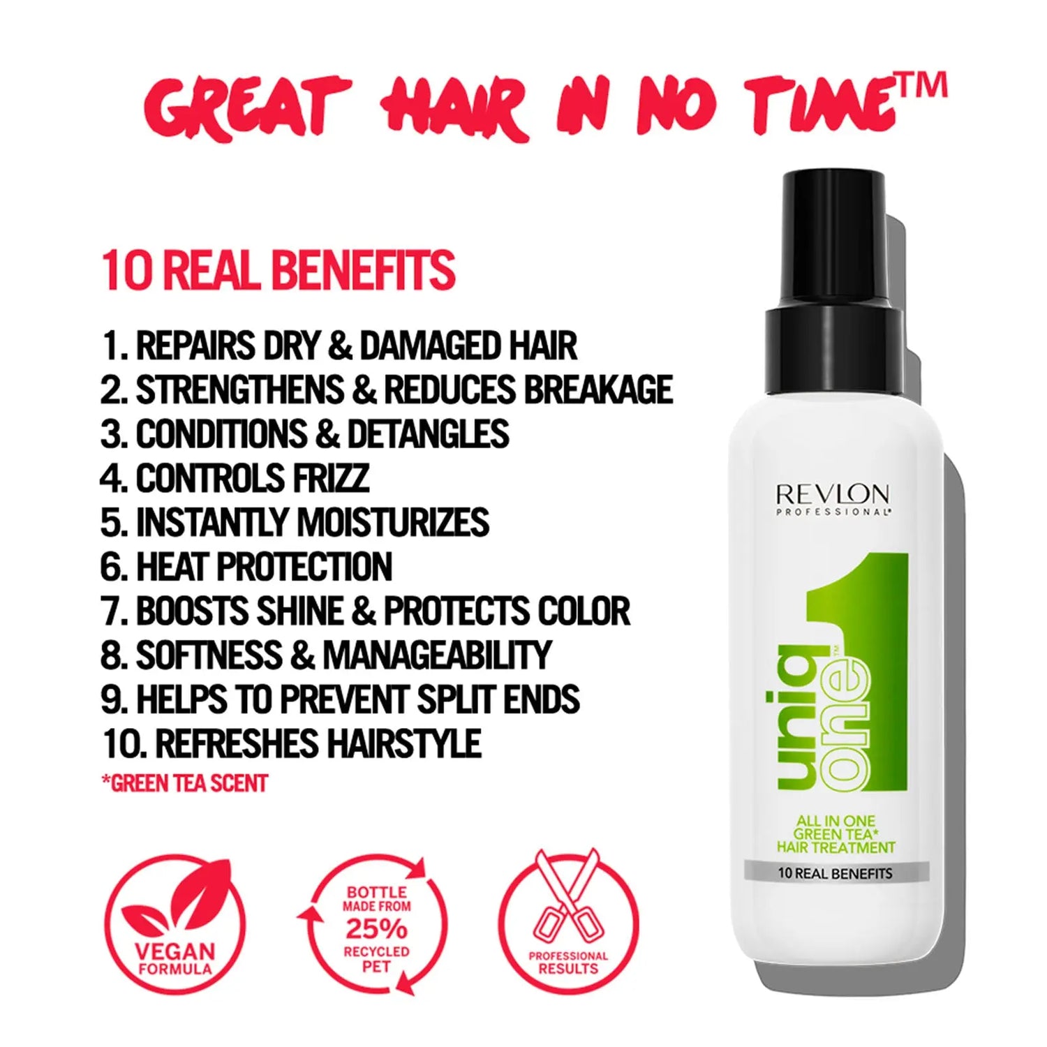 Uniqone Hair Treatment Green Tea 5 oz. Revlon