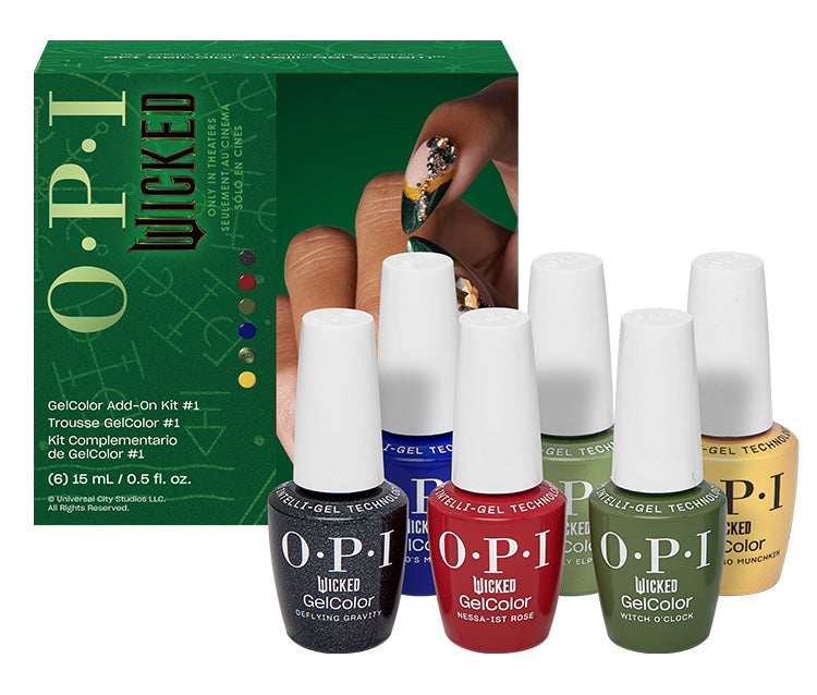 OPI GelColor Wicked Collection Add-On Kit #1