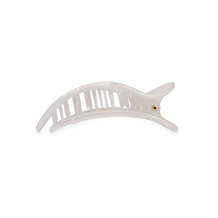 Teleties Flat Clip Heart - Mother of Pearl