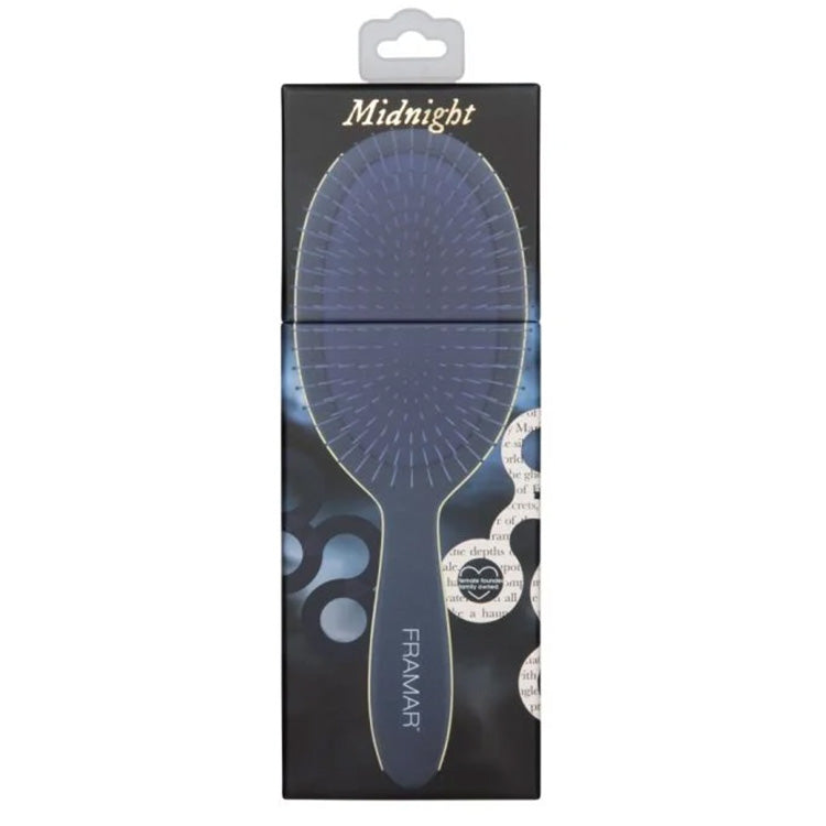 Framar Dark Academia Detangle Brush Midnight