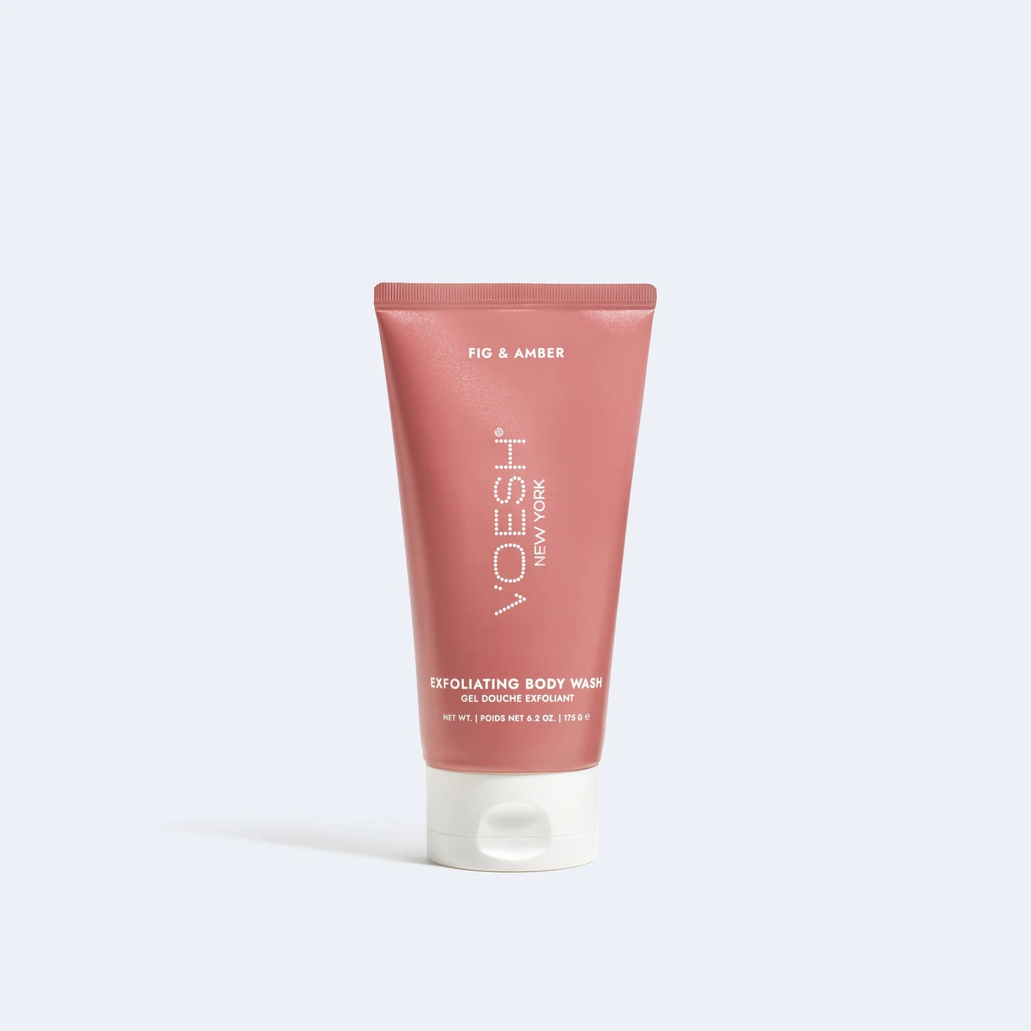 Voesh Exfoliating Body Wash Fig & Amber - Sugar Scrub with Plant-Derived AHAs - 6.2 oz.