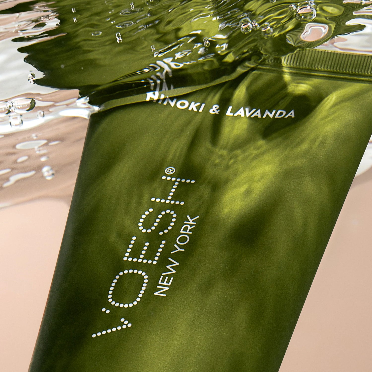 Voesh Exfoliating Body Wash Hinoki & Lavanda - Sugar Scrub with Plant-Derived AHAs - 6.2 oz.