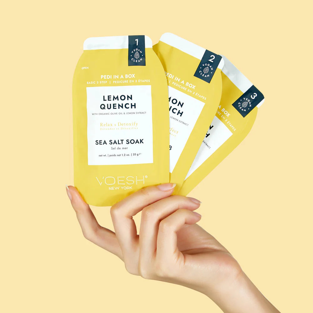 Voesh Pedi In A Box 3 Step-Lemon Quench