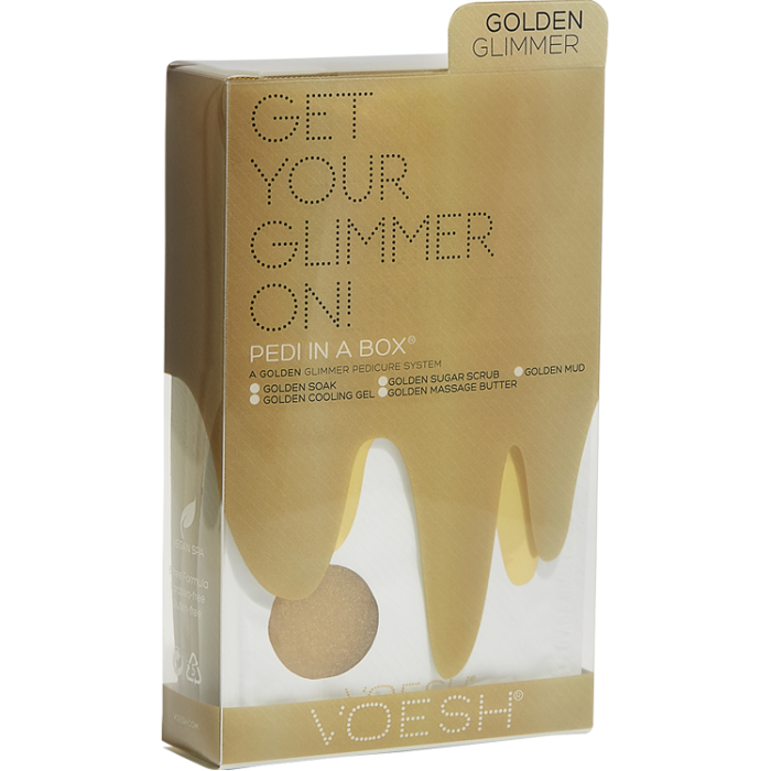 Voesh Pedi In A Box 5 Step - Golden Glimmer