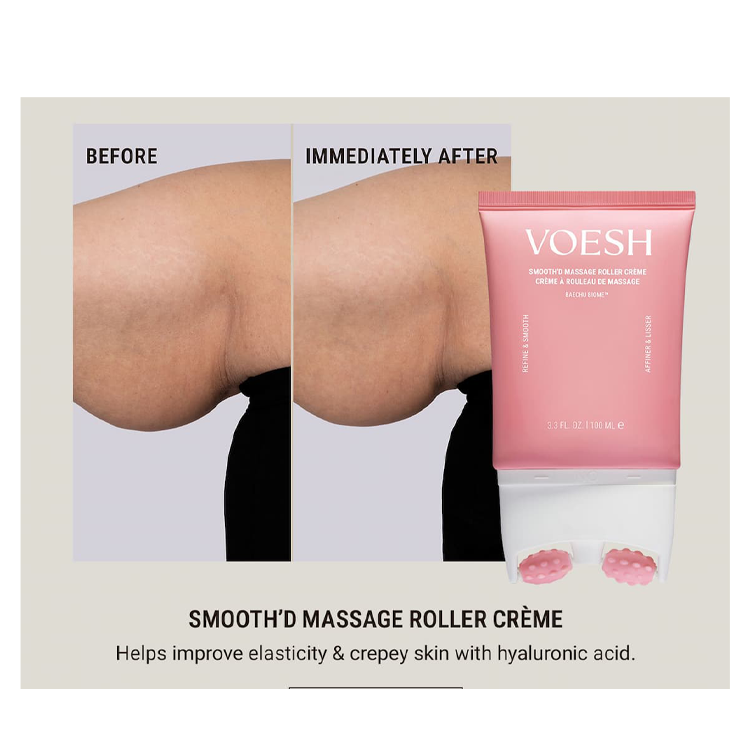 Voesh Smooth'd Body Refining Roller Cream