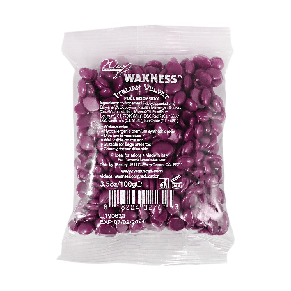 Waxness Italian Velvet Full Body Wax Hard Wax Sample 3.5 oz