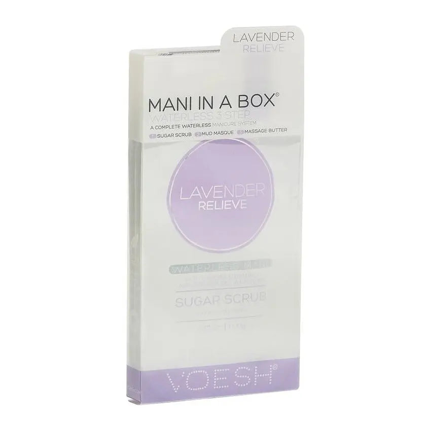 Voesh Mani In A Box Lavender Relieve Voesh New york