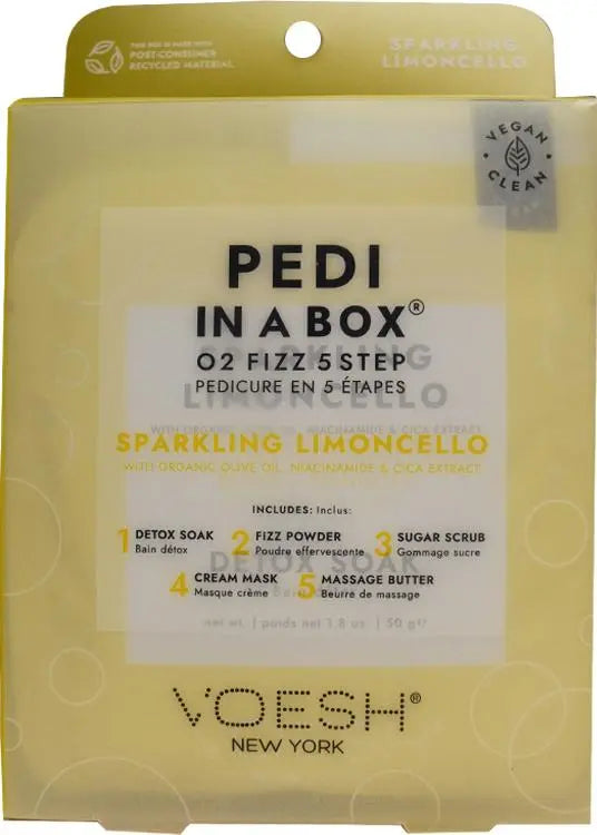 Voesh Pedi In A Box - O2 Fizz Limoncello Voesh New york