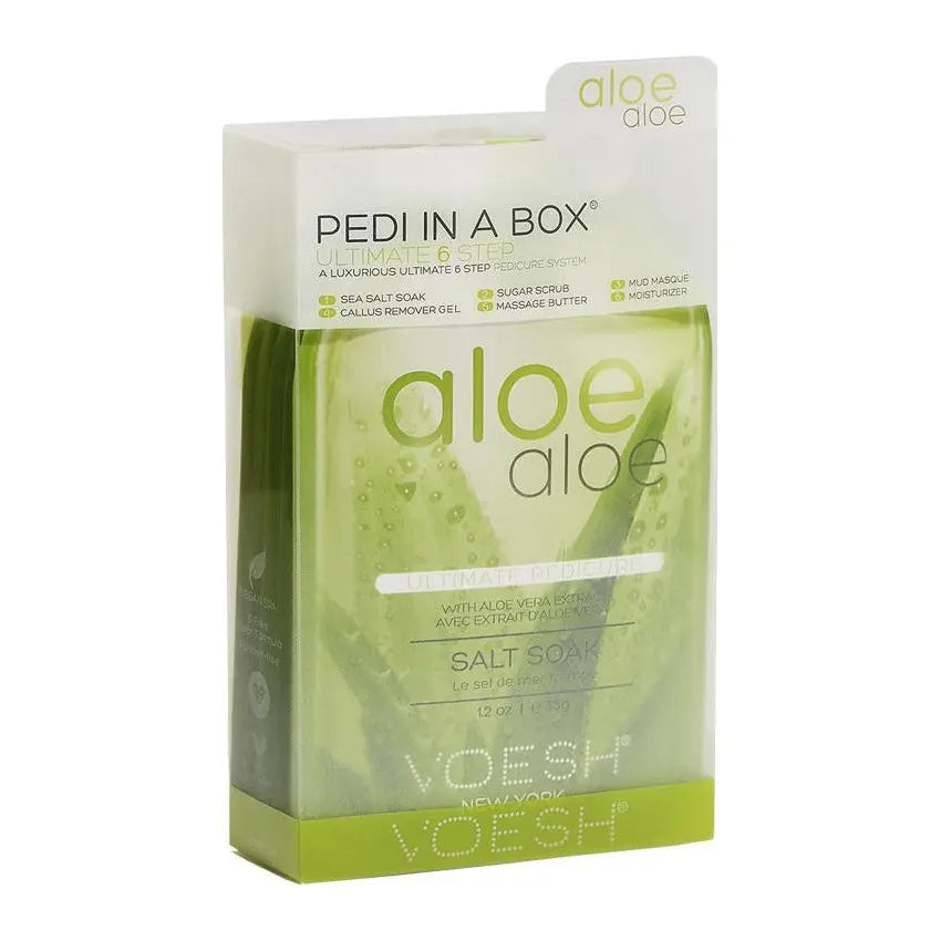 Voesh Pedi In A Box Ultimate 6 Step Aloe Aloe Voesh New york