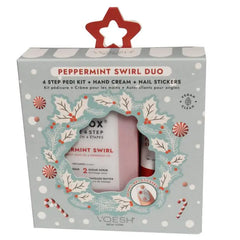 Voesh Peppermint Swirl Duo - Pedi & Lotion Voesh New york