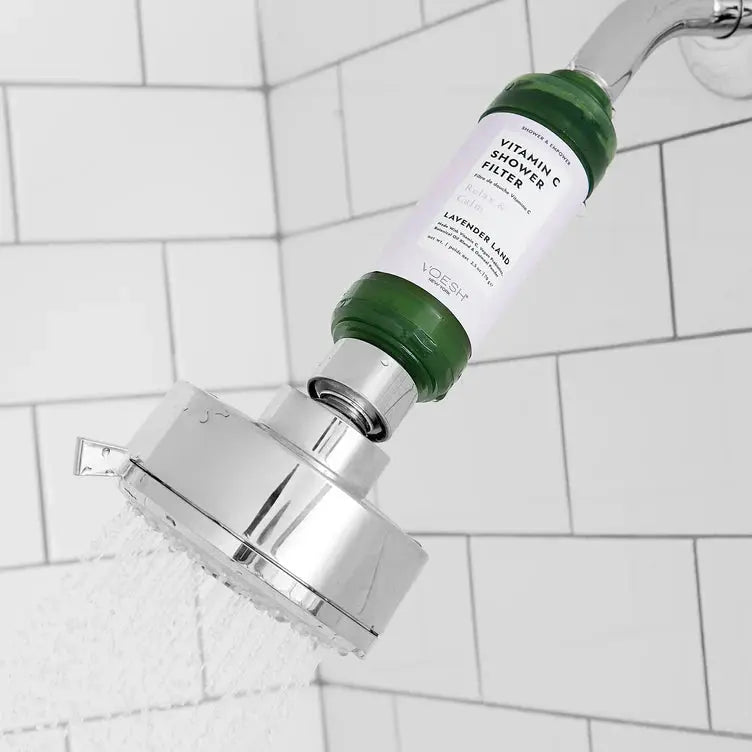 Voesh Vitamin C Shower Filter - Lavender - PinkPro Beauty Supply