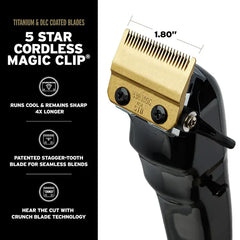 Wahl 5 Star Cordless Barber Combo Wahl