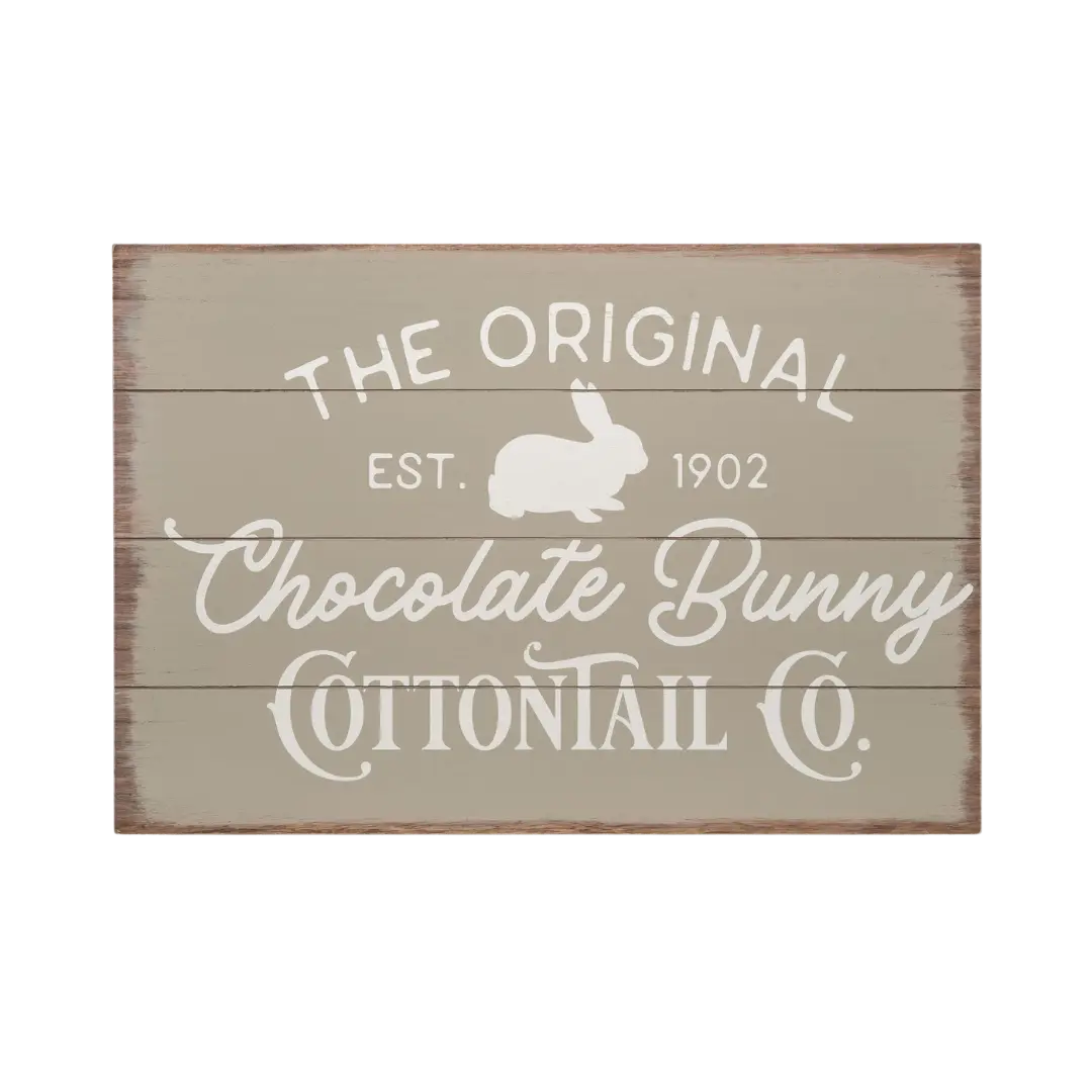 Wall Decor Vintage Bunny Gift