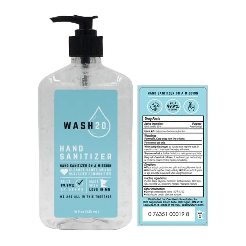 Wash 20 Hand Sanitizer PinkPro Beauty Supply