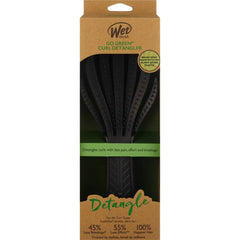 Wet Brush Pro Go Green Curl Detangler - Black Wet Brush