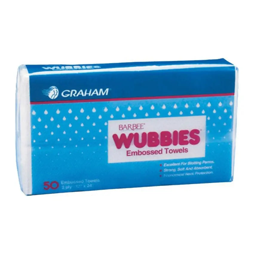 Wubbies Embossed Disposable Towels PinkPro Beauty Supply