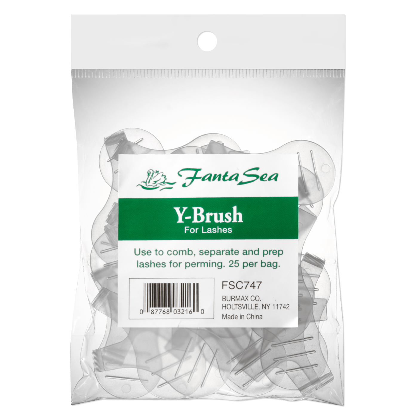 FantaSea Lash Lift Y-Brush - 25 Count