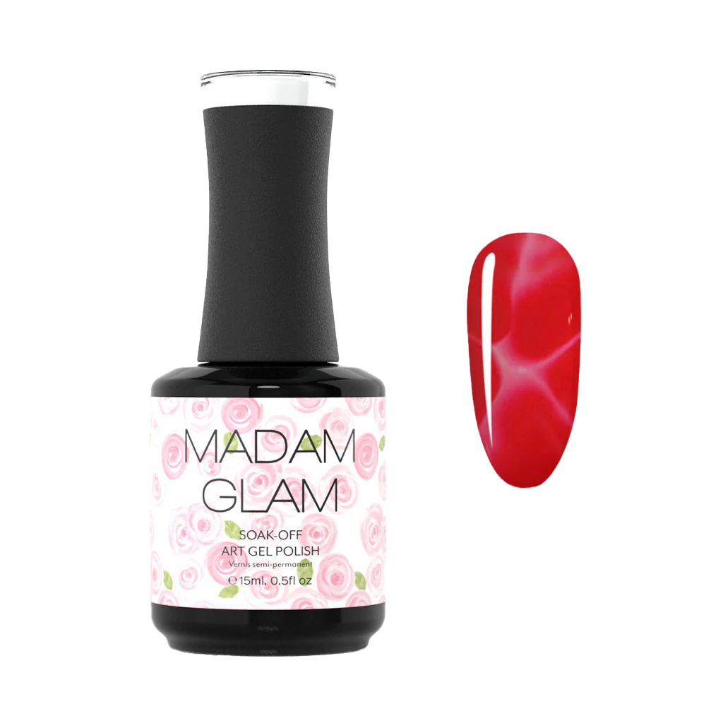 Madam Glam Gel Color Art Blooming Gel Clear 0.5 oz.