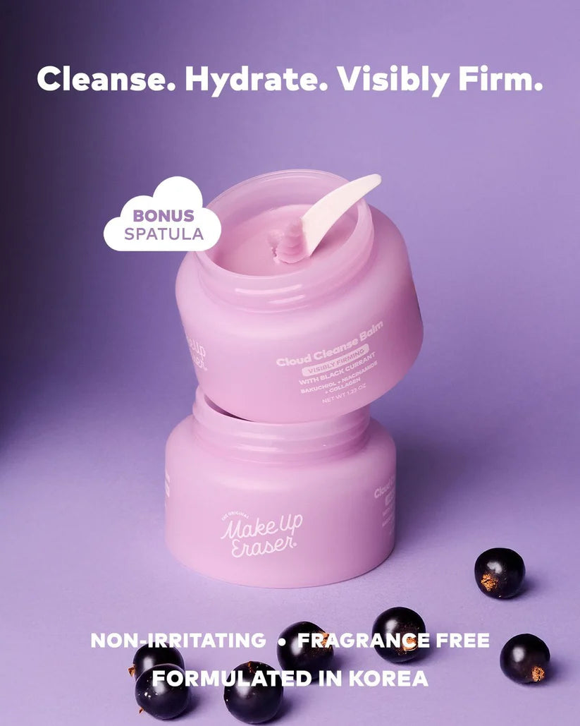 MakeUp Eraser Firming Cloud Cleanse Balm - Black Currant 1.2 oz.