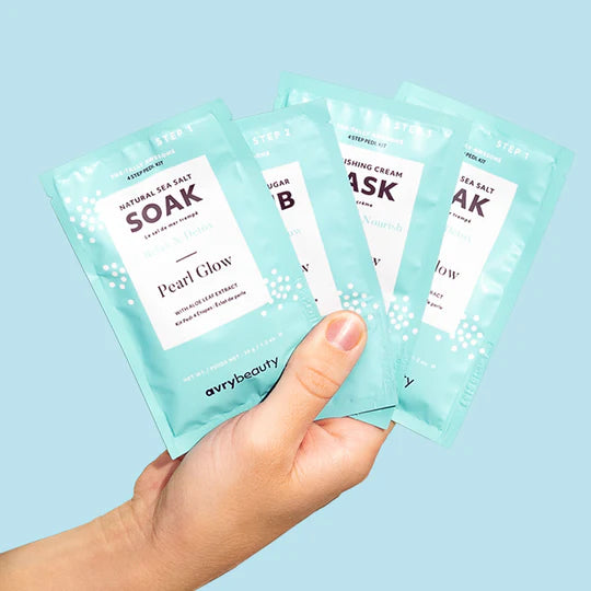 Avry 4 Step Pedi Kit-Pearl Glow