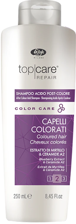 Champú ácido para después del color Lisap Color Care