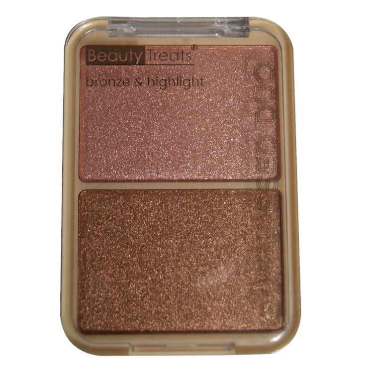 Beauty Treats Sun-Kissed Duo Bronze & Highlight Darkest Shade