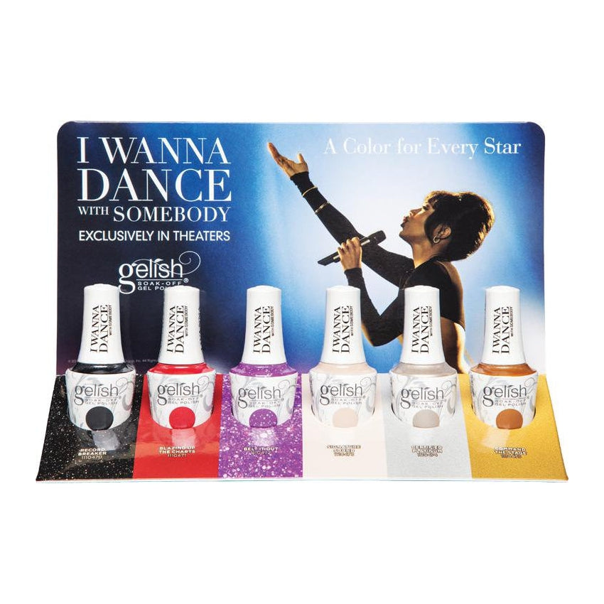 Gelish I Wanna Dance With Somebody Collection 6 Piece Display
