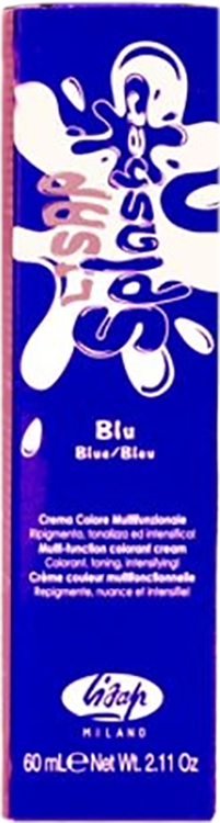 Lisap Splasher Permanent Color Blue
