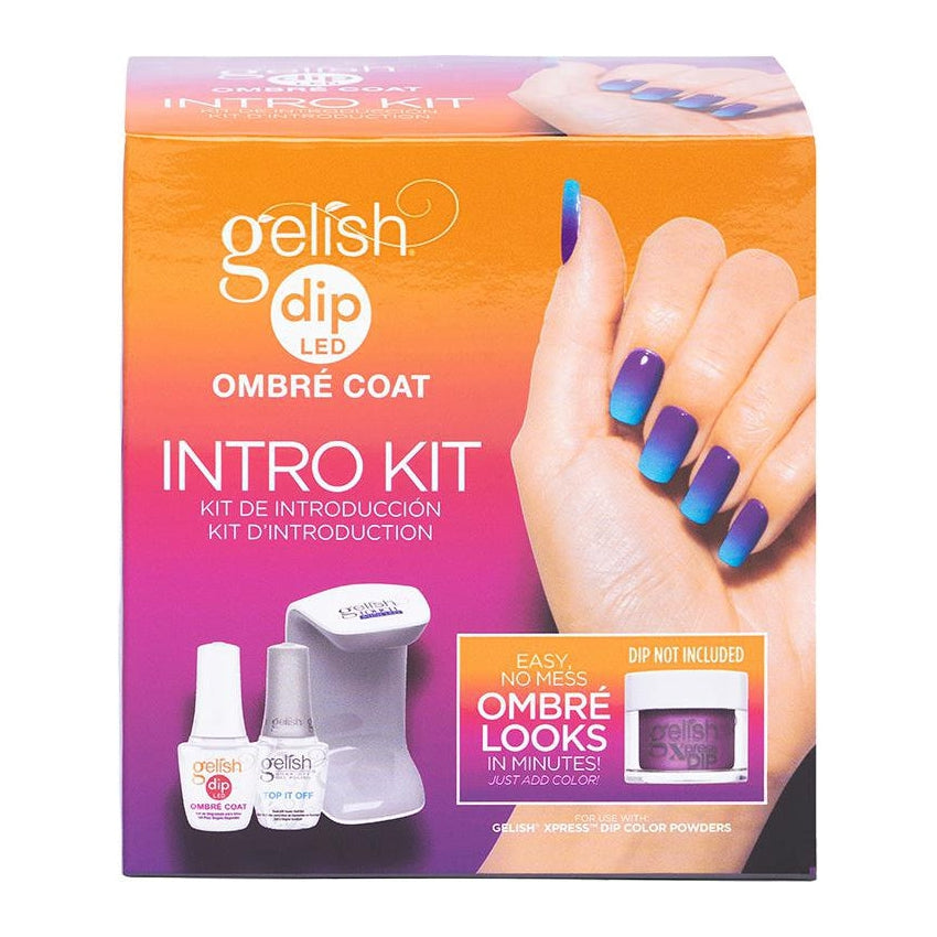 Gelish Dip LED Ombre Coat Kit de introducción
