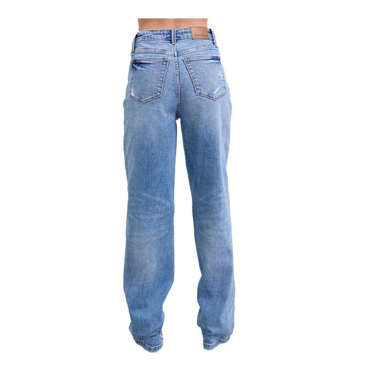 Judy Blue Magic Criss-Cross Dad Jean