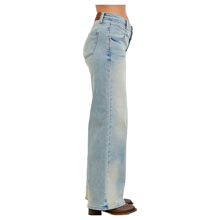 Judy Blue High-Waisted Column Straight Jeans