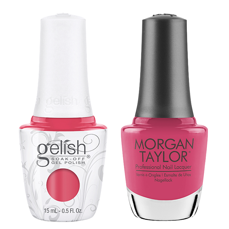 Gelish & Morgan Taylor Duo - One Tough Princess  .5 oz