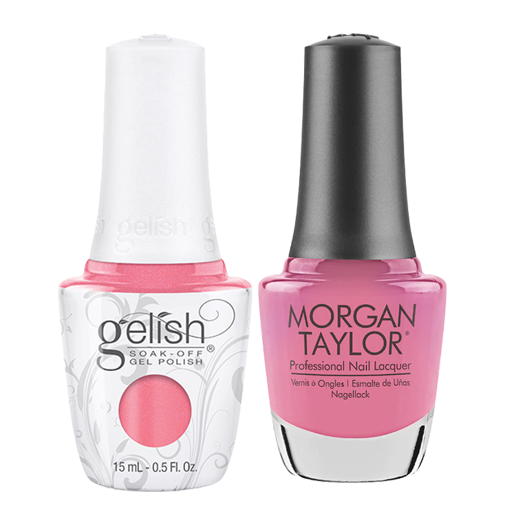 Gelish & Morgan Taylor Duo - Rose-y Cheeks .5 oz