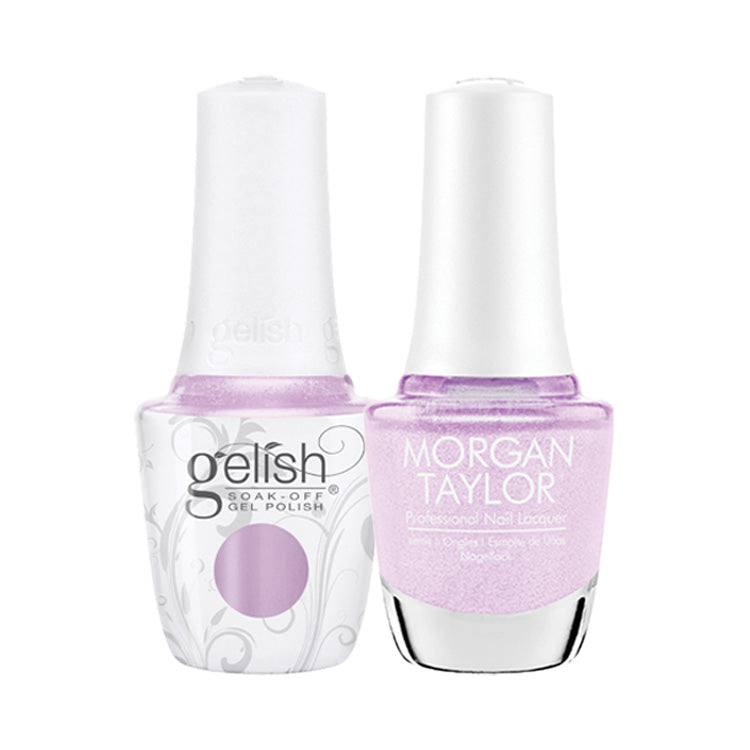 Gelish & Morgan Taylor Duo - Lucidly Lavendar  .5 oz.