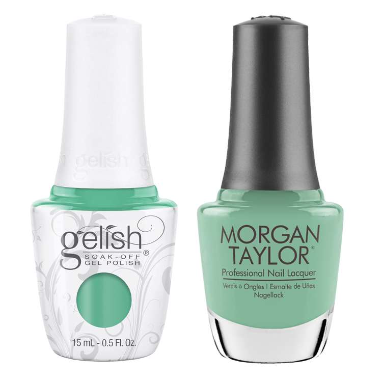 Gelish & Morgan Taylor Duo - A Mint of Spring  .5 oz