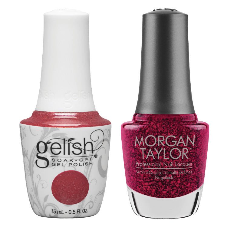 Gelish & Morgan Taylor Duo –Tied Up with a Bow .5 oz