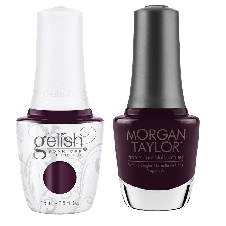 Gelish & Morgan Taylor Duo - Love Me Like a Vamp .5 oz