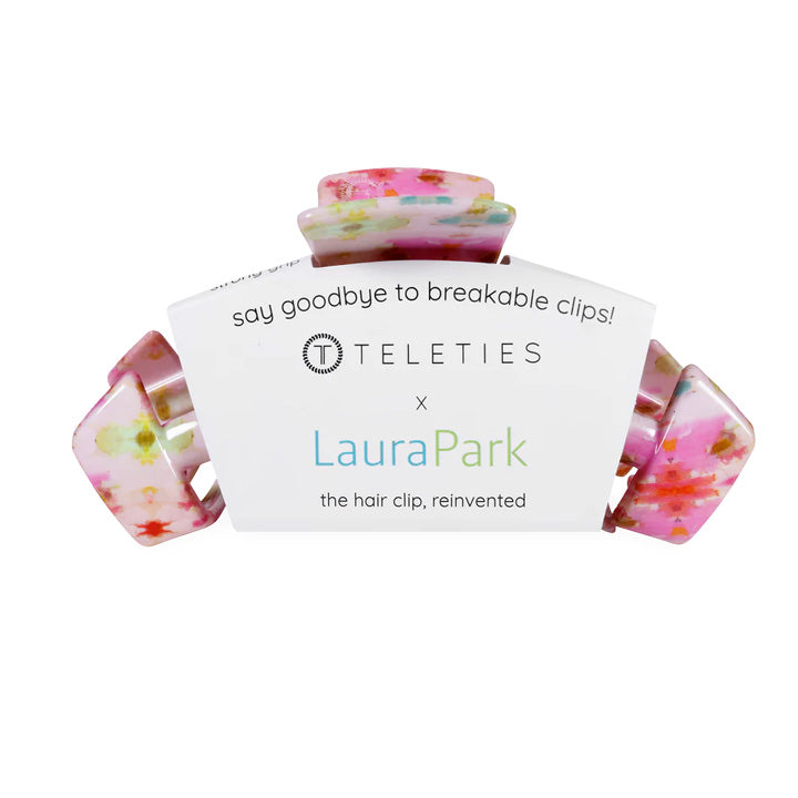 Teleties x Laura Park Classic Giverny Hair Clip Large