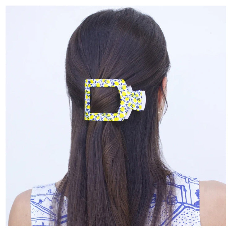 Teleties Flat Clip Medium Limoncello
