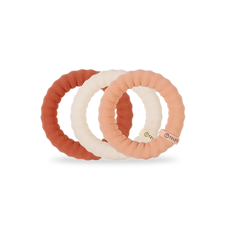 Teleties Nylon Large 3 Pack - For the Love of Nudes
